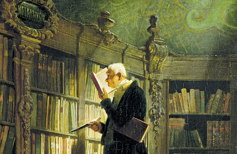 Carl Spitzweg, The Bookworm