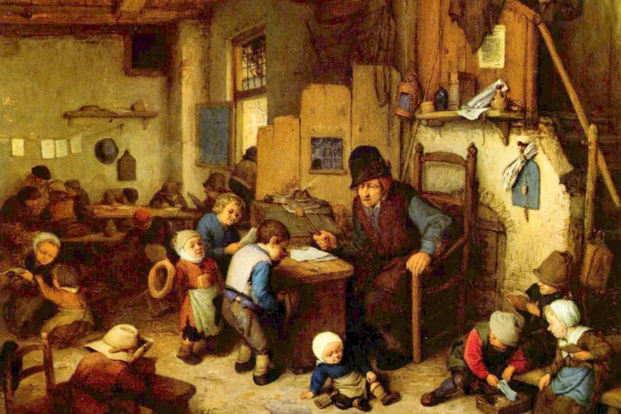 Adriaen van Ostade, The Schoolmaster