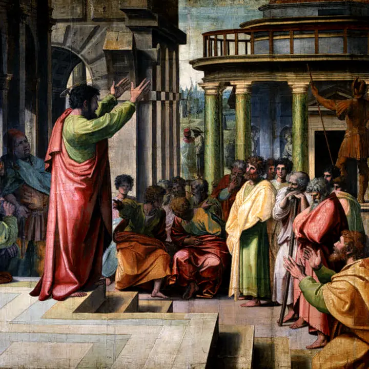 Raphael, St Paul Preaching in Athens